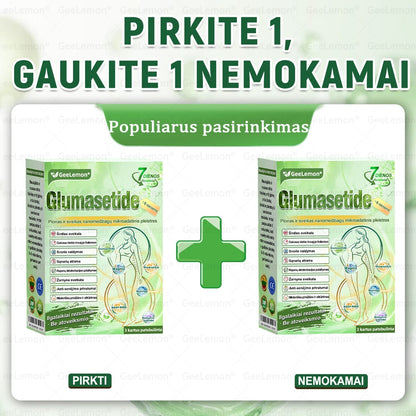 👩‍⚕️ Oficiali „Eurovaistinė“ vaistinė🎁 𝐆𝐞𝑒𝐿𝑒𝐦𝐨𝐧® 𝐆𝐥𝐮𝐦𝐚𝐬𝐞𝐭𝐢𝐝𝐞 8 viename Liekninantis ir sveikatinantis nano pleistras su mikroadatomis 🇱🇹 (Tik kartą per dieną, matomi pokyčiai jau per 7 dienas)  ✅