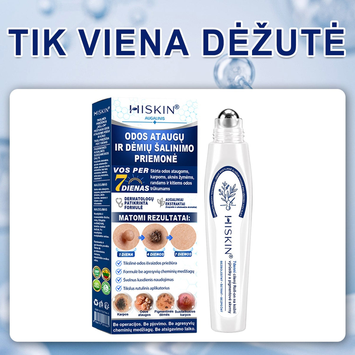 👩‍⚕️𝐎𝐟𝐢𝐜𝐢𝐚𝐥𝐢 𝐩𝐫𝐞𝐤ė𝐬 ž𝐞𝐧𝐤𝐥𝐨 𝐩𝐚𝐫𝐝𝐮𝐨𝐭𝐮𝐯ė Hiskin® 𝟕 𝐝𝐚𝐲 𝐊𝐚𝐫𝐩𝐮𝐜𝐢𝐮 𝐢𝐫 𝐝𝐞𝐦𝐢𝐲 𝐯𝐚𝐥𝐢𝐤𝐥𝐢𝐬(Neskausmingas, be pėdsakų rutulinis rutulinis) 🚀