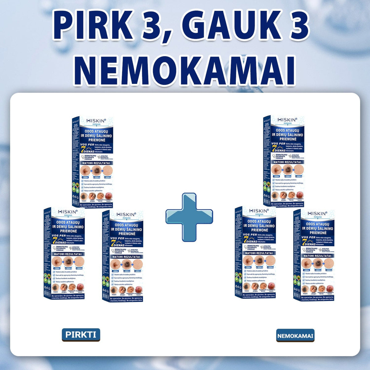 👩‍⚕️𝐎𝐟𝐢𝐜𝐢𝐚𝐥𝐢 𝐩𝐫𝐞𝐤ė𝐬 ž𝐞𝐧𝐤𝐥𝐨 𝐩𝐚𝐫𝐝𝐮𝐨𝐭𝐮𝐯ė Hiskin® 𝟕 𝐝𝐚𝐲 𝐊𝐚𝐫𝐩𝐮𝐜𝐢𝐮 𝐢𝐫 𝐝𝐞𝐦𝐢𝐲 𝐯𝐚𝐥𝐢𝐤𝐥𝐢𝐬(Neskausmingas, be pėdsakų rutulinis rutulinis) 🚀